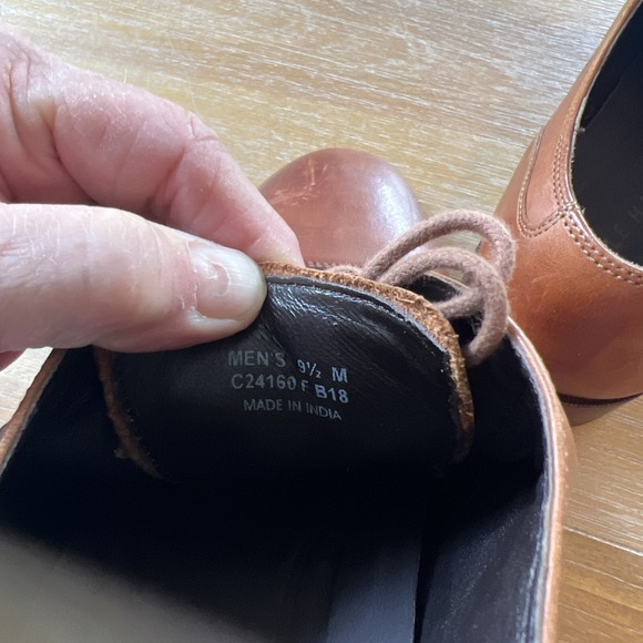Cole Haan Grand 0S Brown Lace Up Oxford Means 9.5 M EUC main image 3